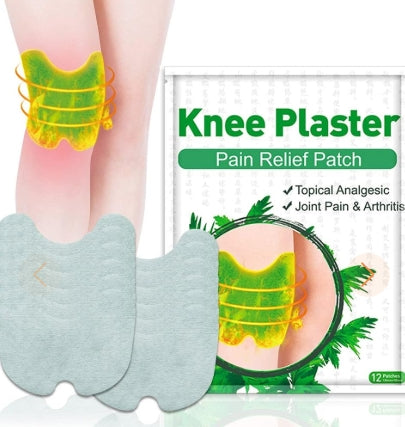 Parches de Alivio del Dolor de Rodilla 12pcs